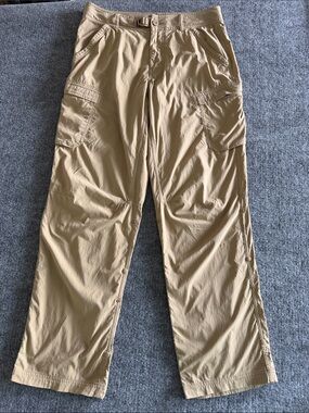 Rei Co-Op Stretch Khaki Convertible Straight-Leg Relaxed Fit Pants -